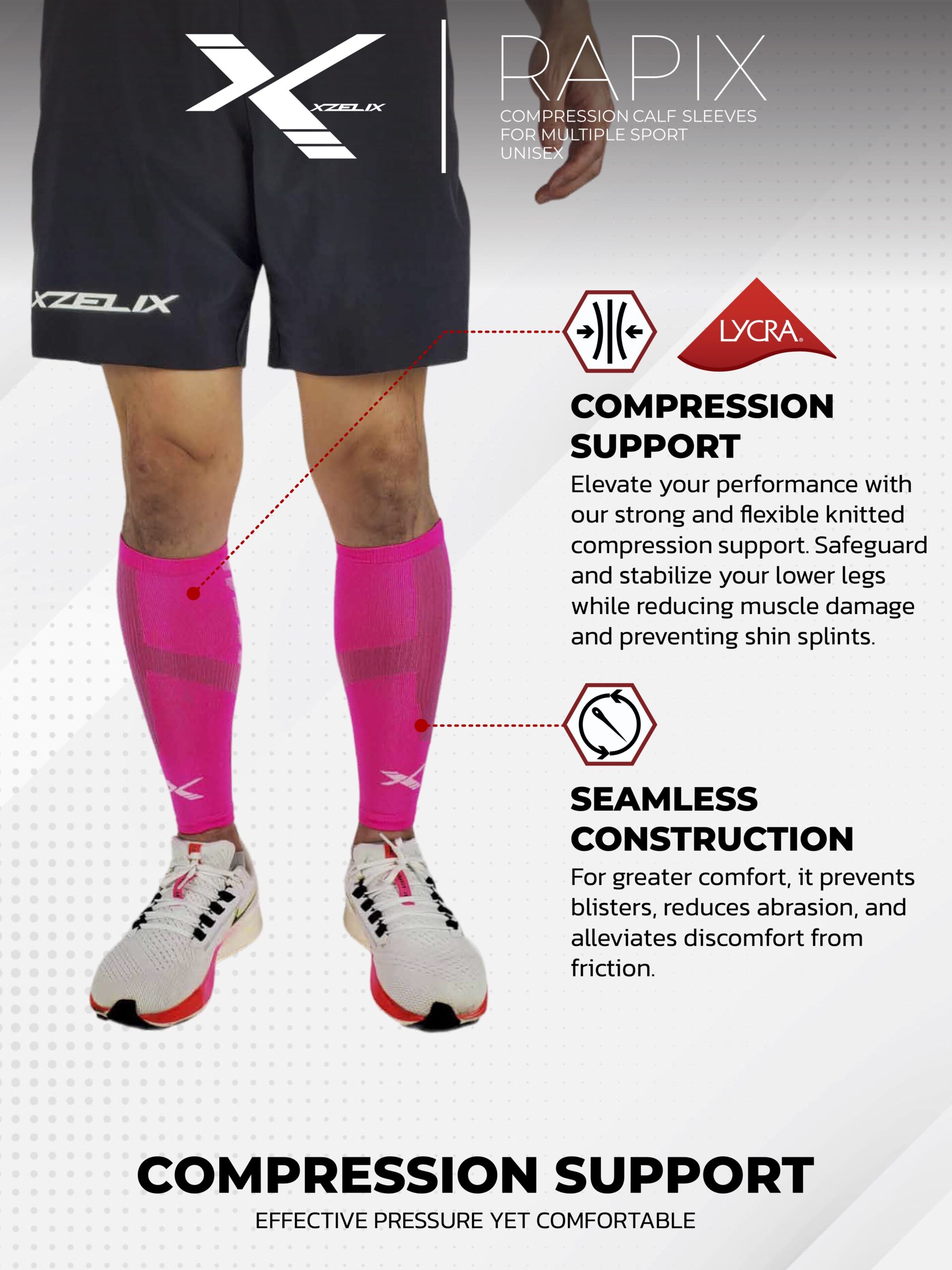 Rapix | Compression Calf Sleeves - Image 19