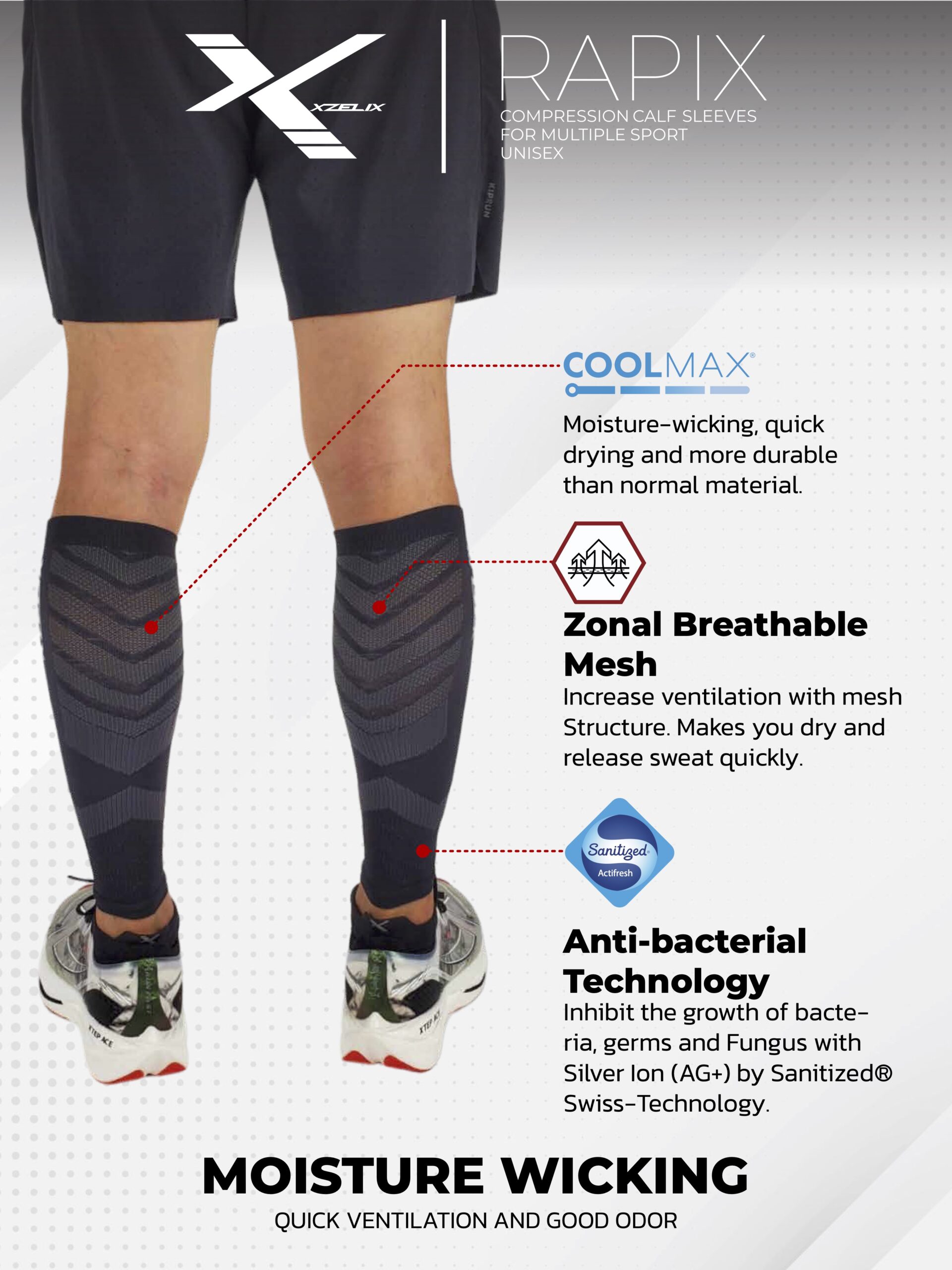 Rapix | Compression Calf Sleeves - Image 20