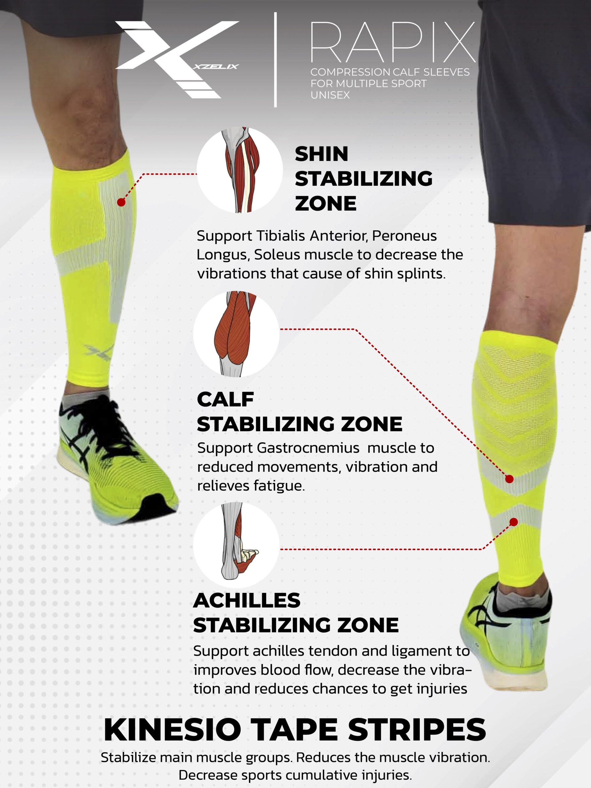 Rapix | Compression Calf Sleeves - Image 21