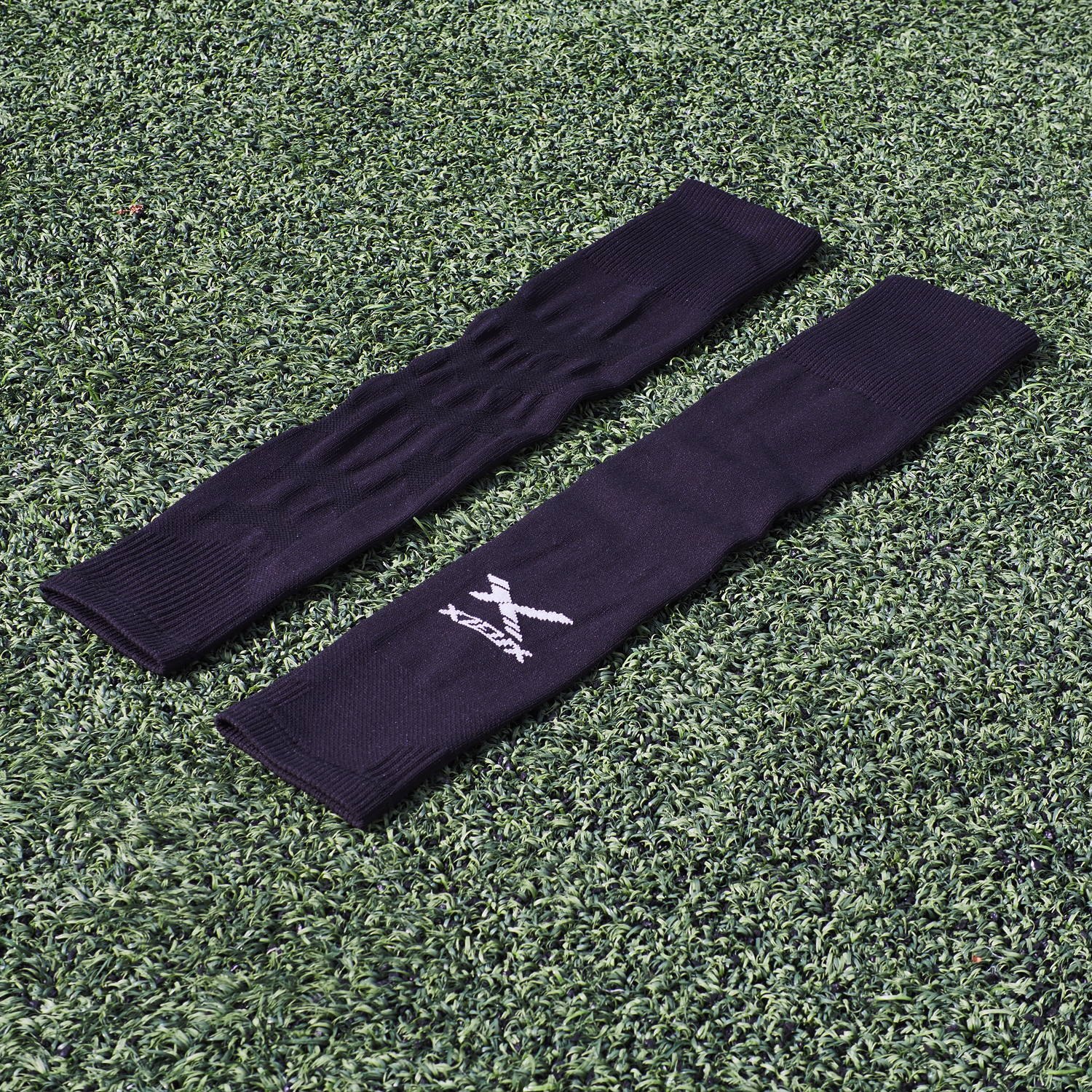 X-TUBE | Football Sleeves (Free Size-Black) - Image 2