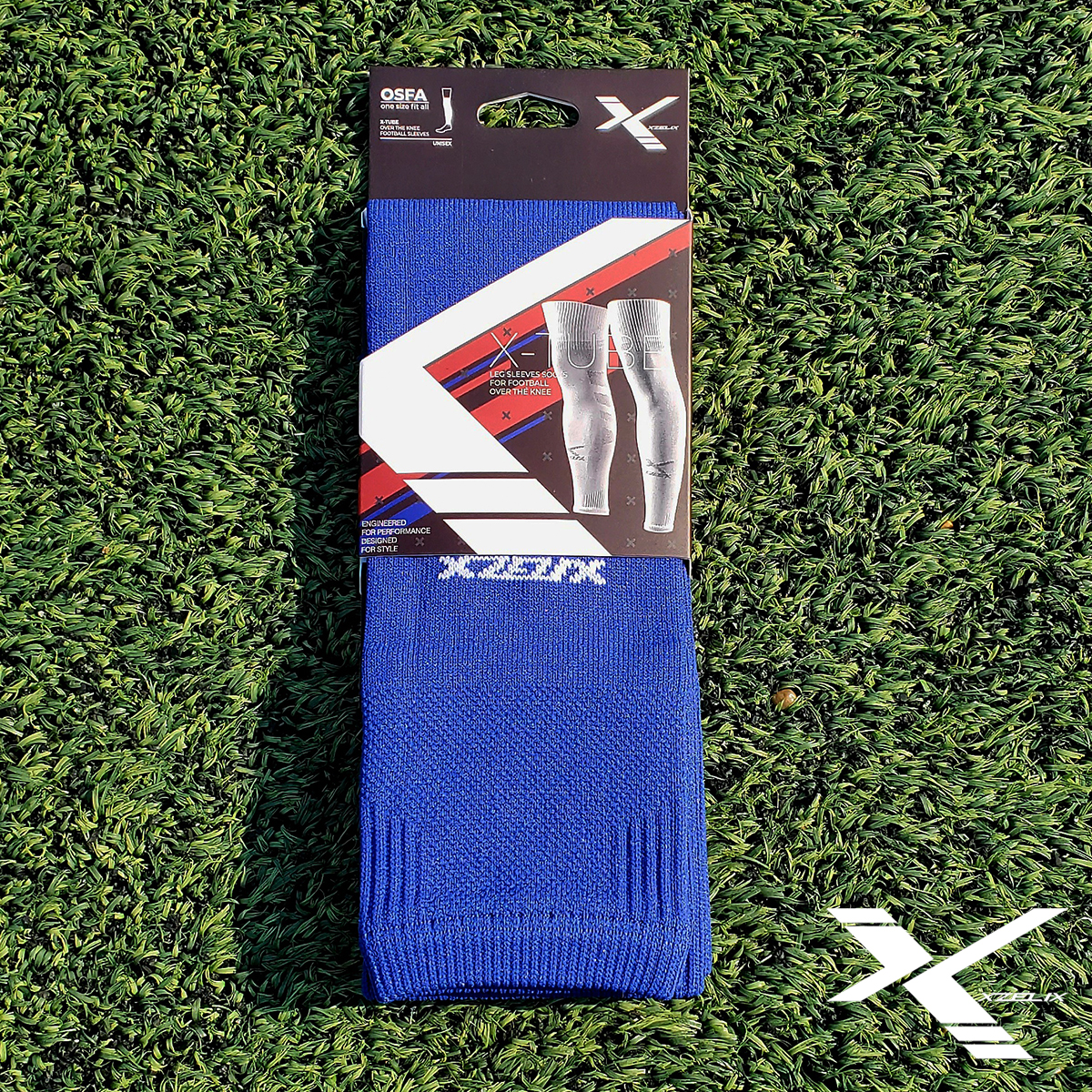 X-TUBE | Football Sleeves (Free Size-Blue) - Image 8