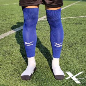 X-TUBE | Football Sleeves (Free Size-Blue) - Image 2