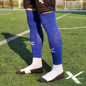 X-TUBE | Football Sleeves (Free Size-Blue) - Image 4