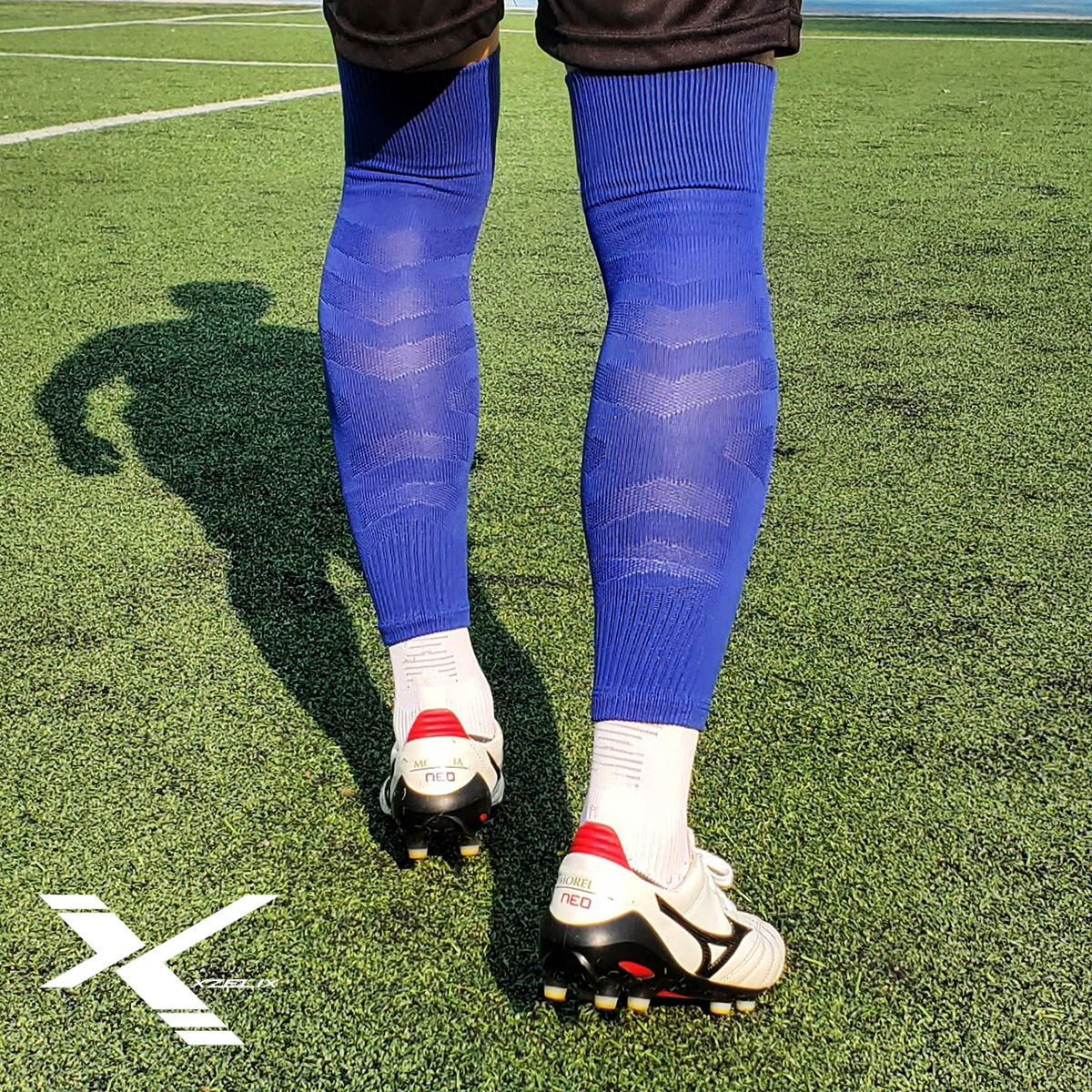X-TUBE | Football Sleeves (Free Size-Blue) - Image 5