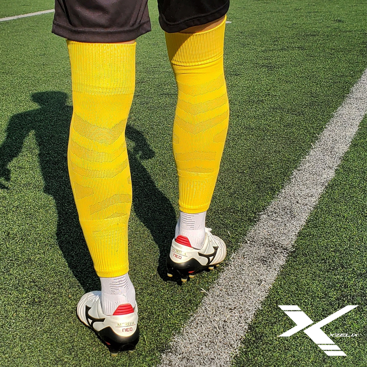 X-TUBE | Football Sleeves (Free Size-Yellow) - Image 5