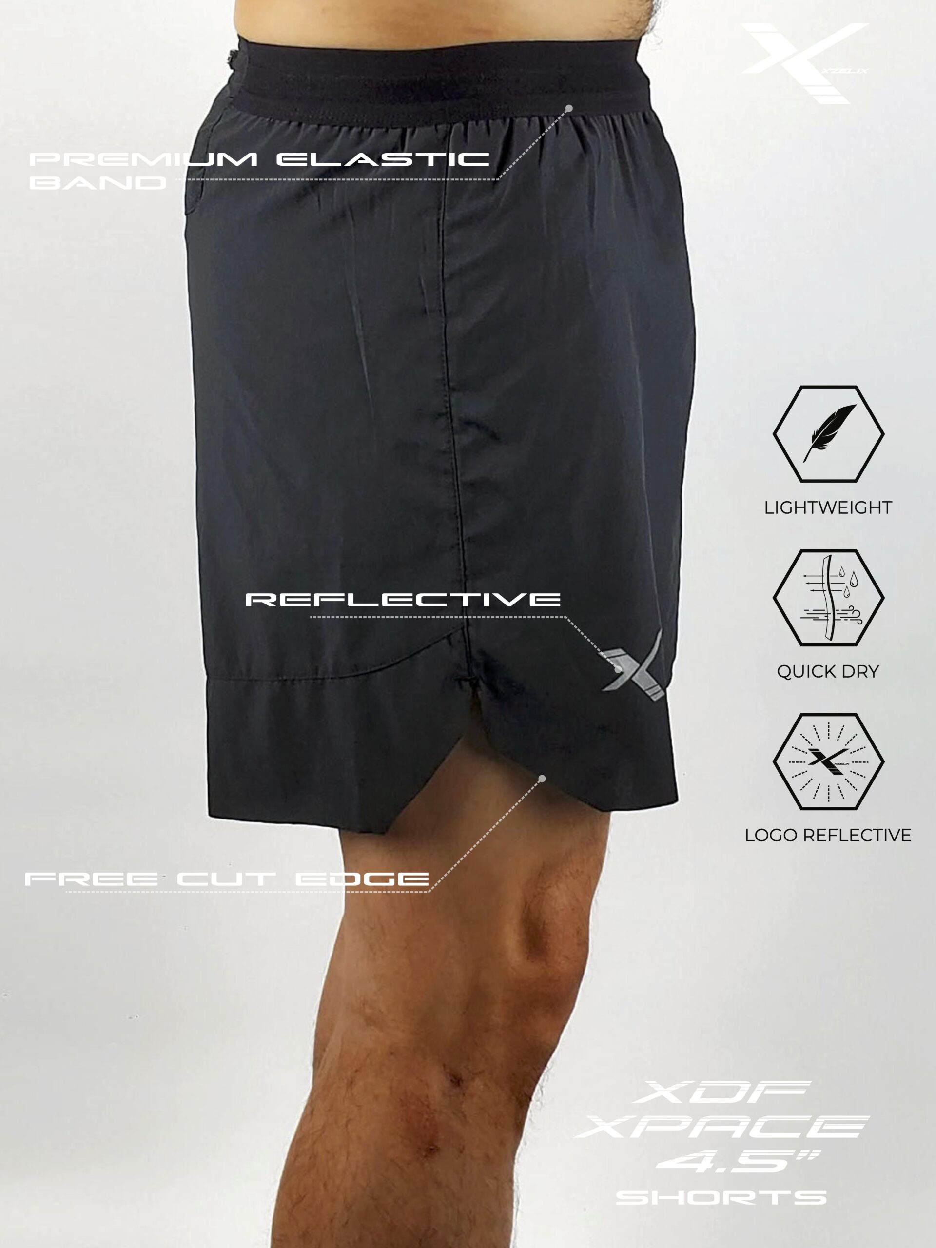 Xzelix | XDF Xpace 4.5" Shorts - Image 3
