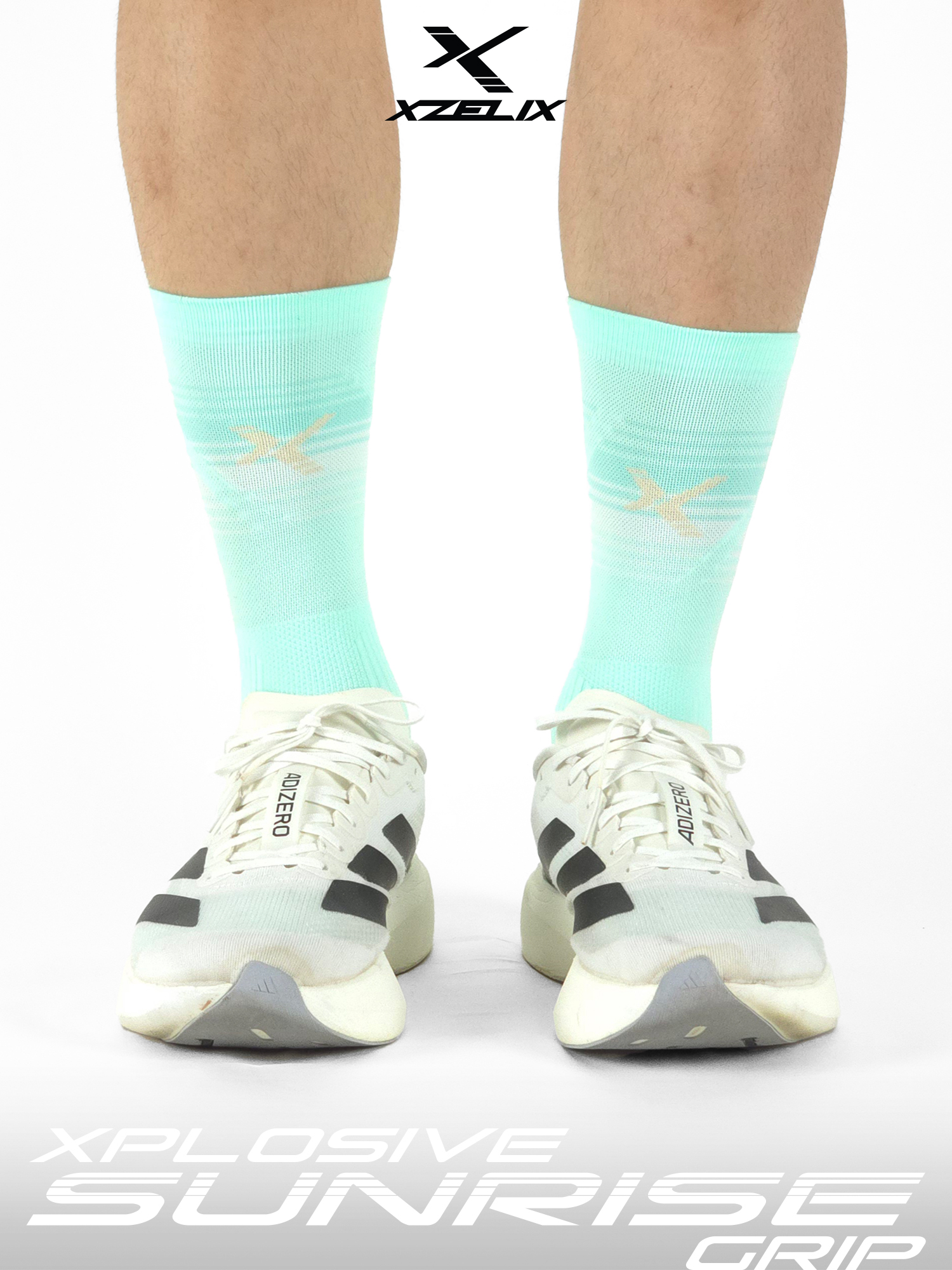 Xplosive GRIP - Sunrise Edition | Performance Crew Socks - Image 13
