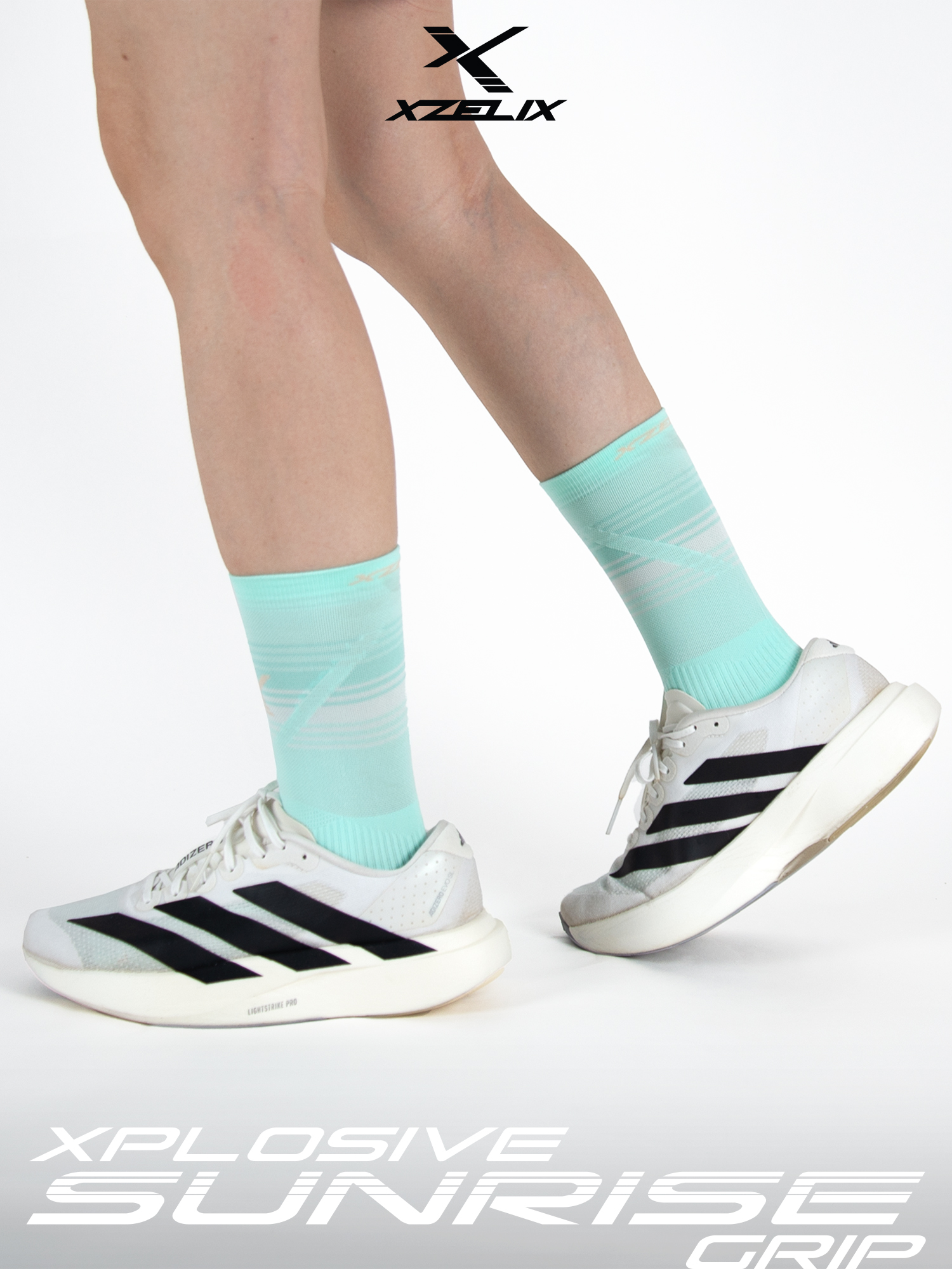 Xplosive GRIP - Sunrise Edition | Performance Crew Socks - Image 14