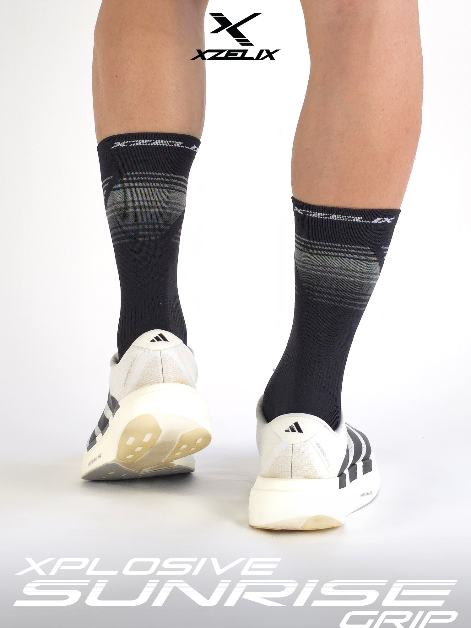 Xplosive GRIP - Sunrise Edition | Performance Crew Socks - Image 10