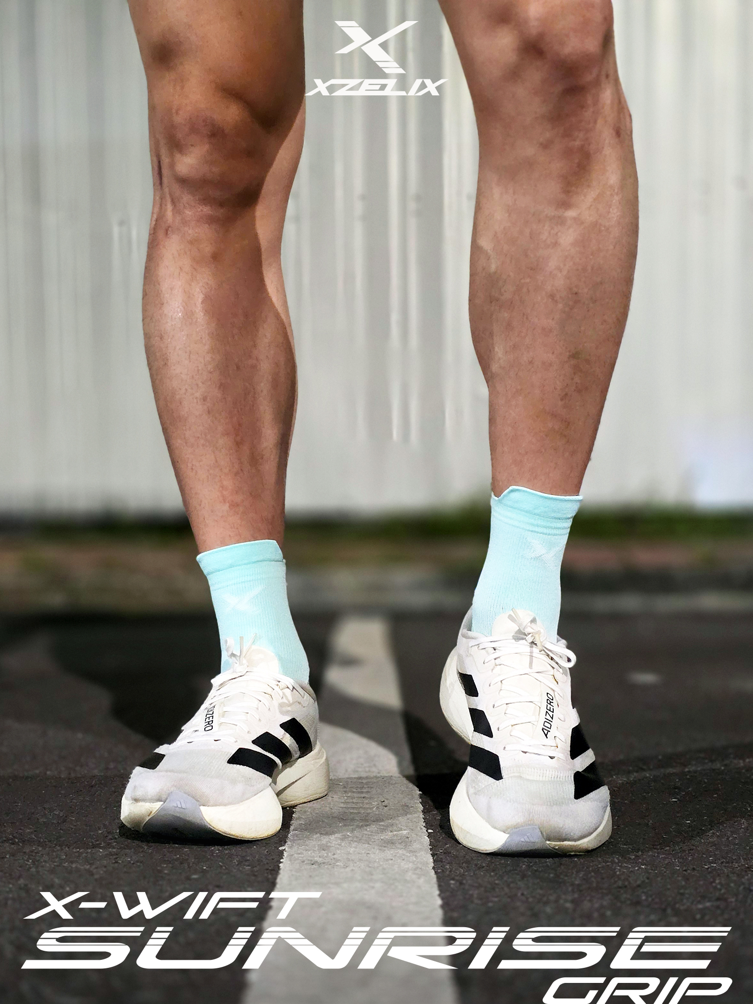 X-Wift GRIP - Sunrise Edition | Performance Low Cut Socks - Image 13