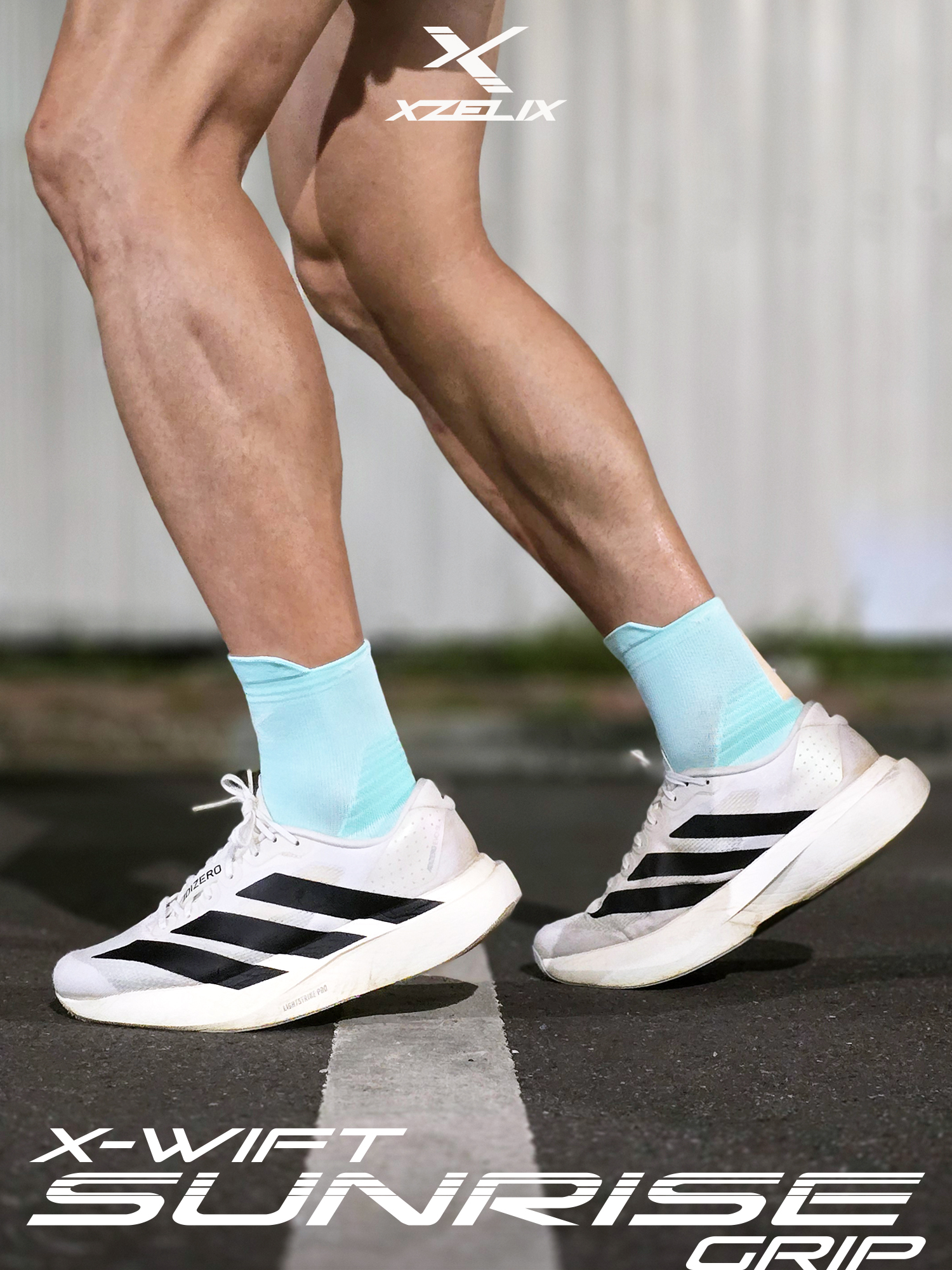 X-Wift GRIP - Sunrise Edition | Performance Low Cut Socks - Image 14