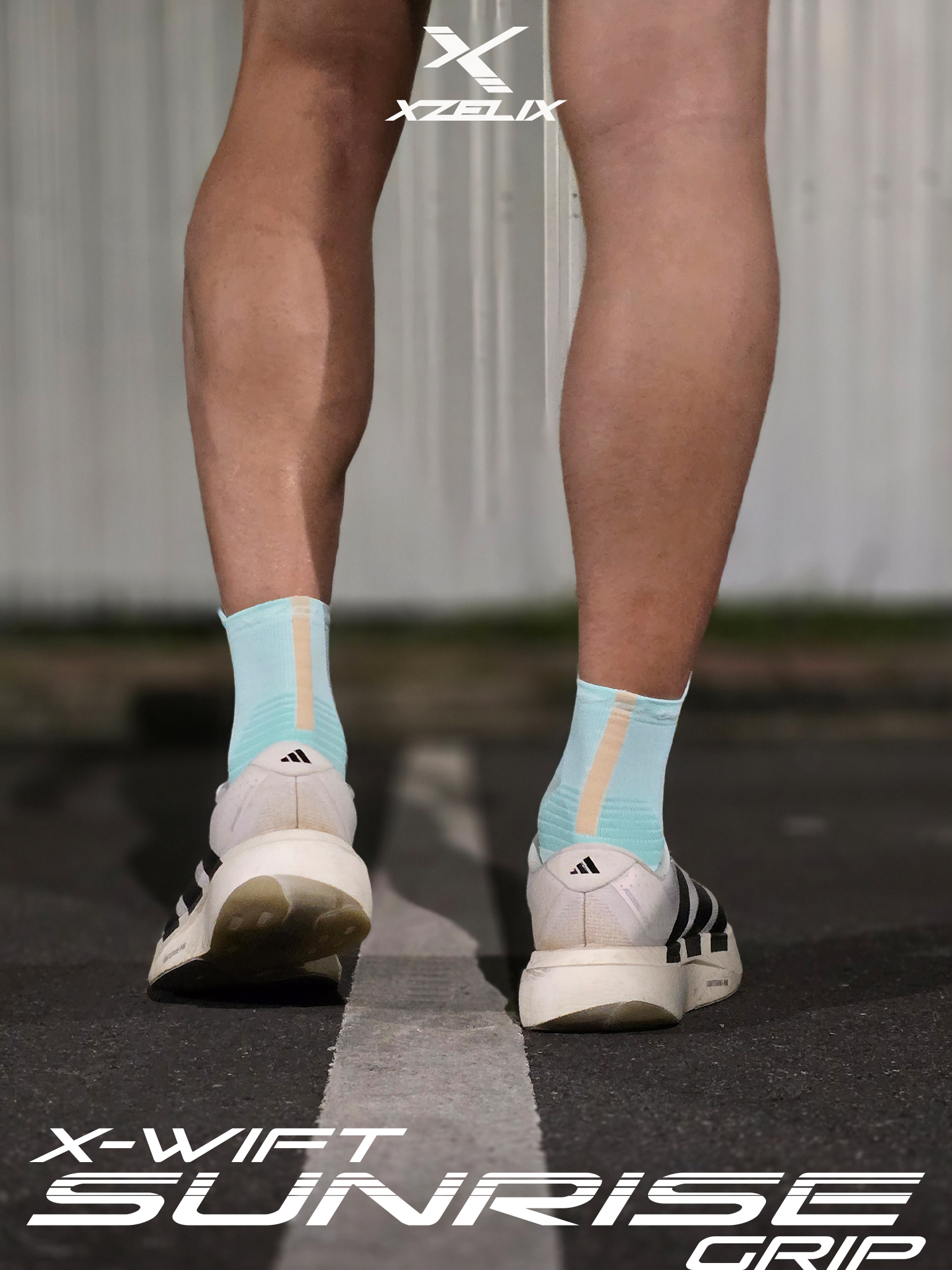 X-Wift GRIP - Sunrise Edition | Performance Low Cut Socks - Image 15